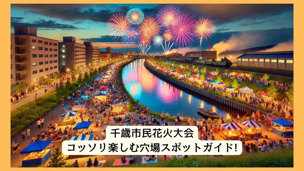 千歳市民花火大会 2024年をコッソリ楽しむ穴場スポットガイド!交通規制・渋滞・駐車場対策も！