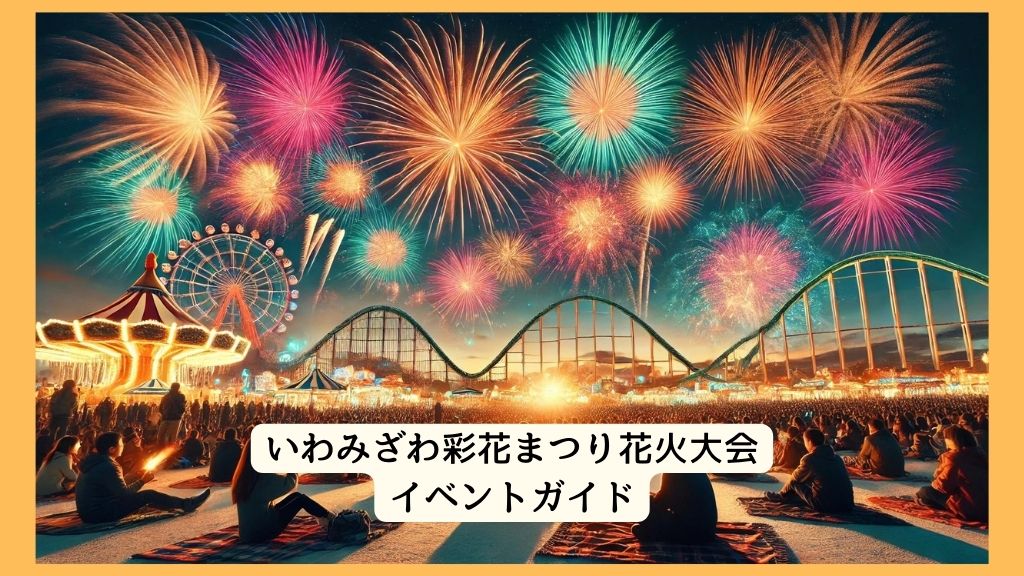 いわみざわ彩花まつり花火大会2024年はいつ開催？屋台/アクセス/打ち上げ数/有料観覧席ガイド