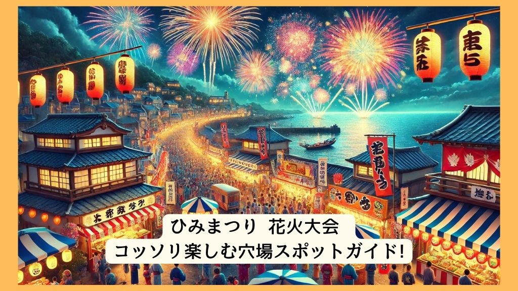 ひみまつり 花火大会 2024年をコッソリ楽しむ穴場スポットガイド!交通規制・渋滞・駐車場対策も！