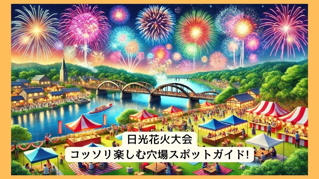 日光花火大会 2024年をコッソリ楽しむ穴場スポットガイド!交通規制・渋滞・駐車場対策も！