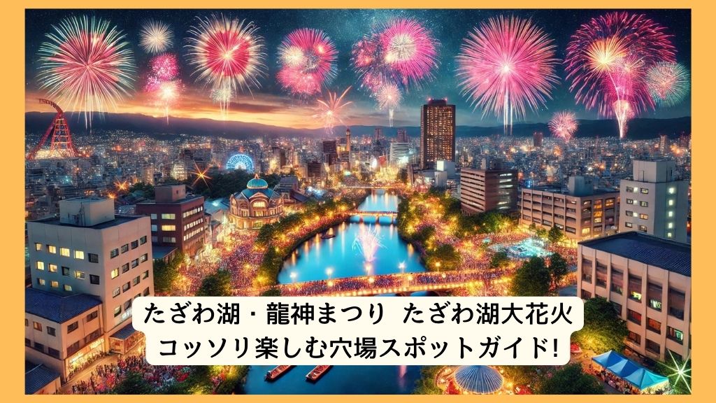 たざわ湖・龍神まつり たざわ湖大花火 2024年をコッソリ楽しむ穴場スポットガイド!交通規制・渋滞・駐車場対策も！