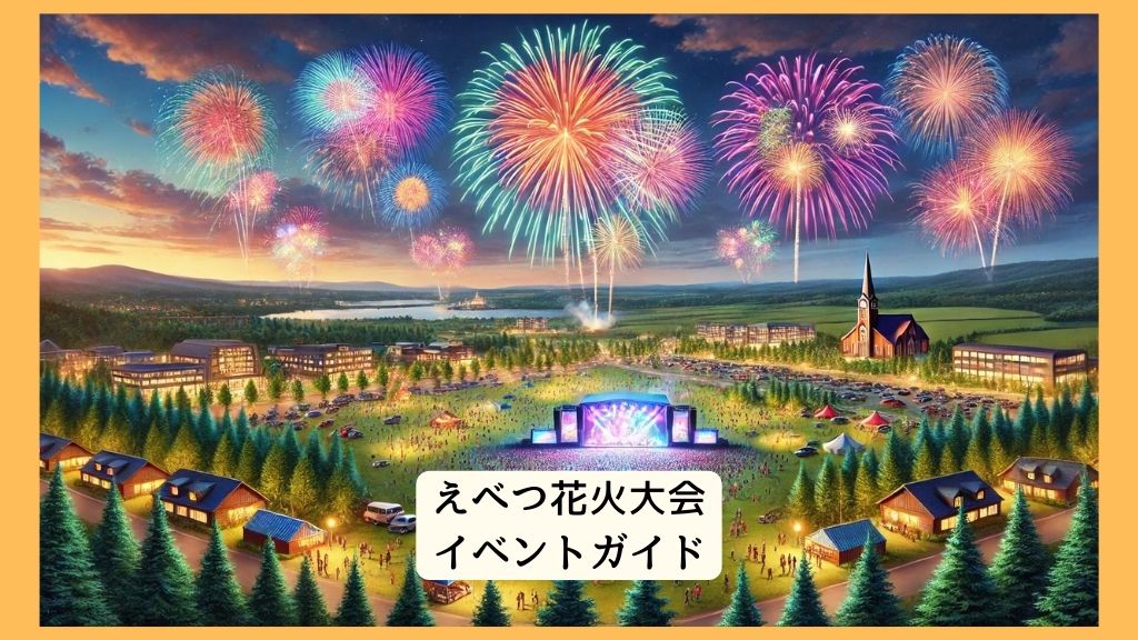 えべつ花火大会2024年はいつ開催？屋台/アクセス/打ち上げ数/有料観覧席ガイド