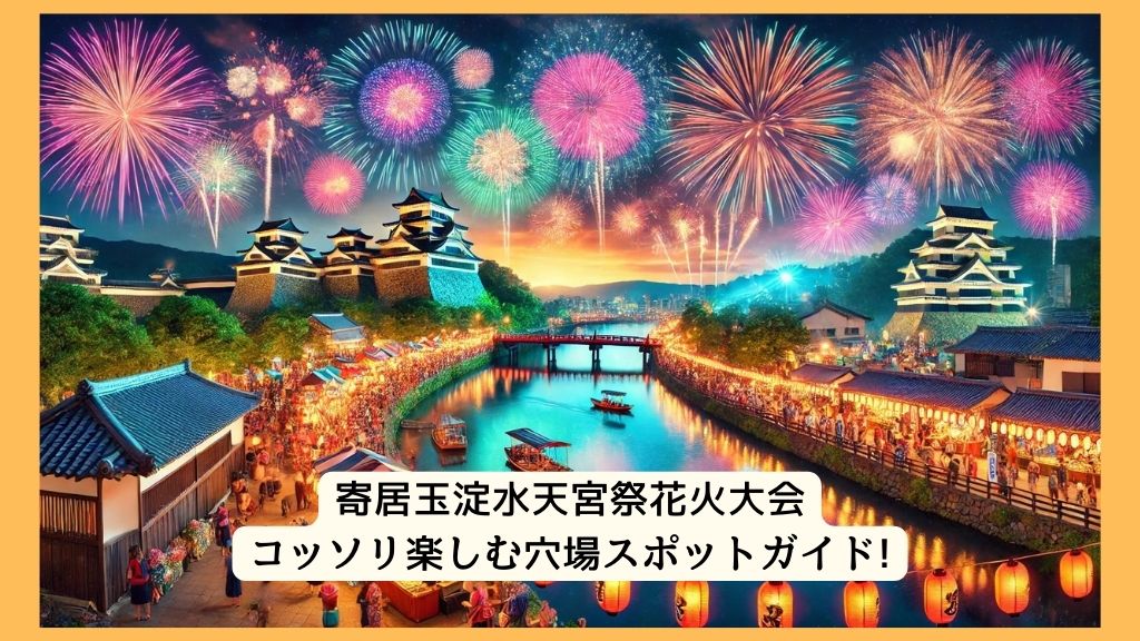 寄居玉淀水天宮祭花火大会 2024年をコッソリ楽しむ穴場スポットガイド!交通規制・渋滞・駐車場対策も！