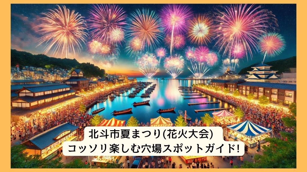 北斗市夏まつり(花火大会) 2024年をコッソリ楽しむ穴場スポットガイド!交通規制・渋滞・駐車場対策も！