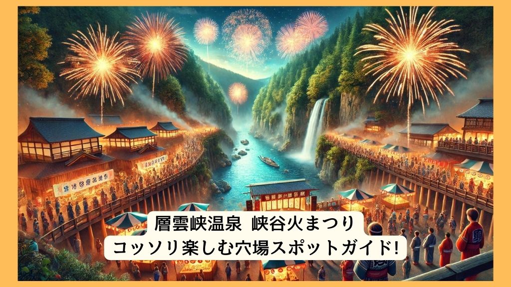 層雲峡温泉 峡谷火まつり 2024年をコッソリ楽しむ穴場スポットガイド!交通規制・渋滞・駐車場対策も！