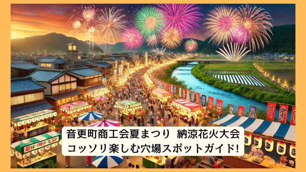 音更町商工会夏まつり 納涼花火大会 2024年をコッソリ楽しむ穴場スポットガイド!交通規制・渋滞・駐車場対策も！