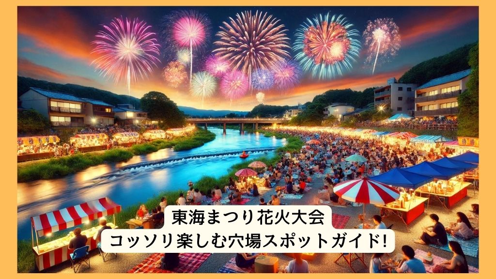 東海まつり花火大会 2024年をコッソリ楽しむ穴場スポットガイド!交通規制・渋滞・駐車場対策も！