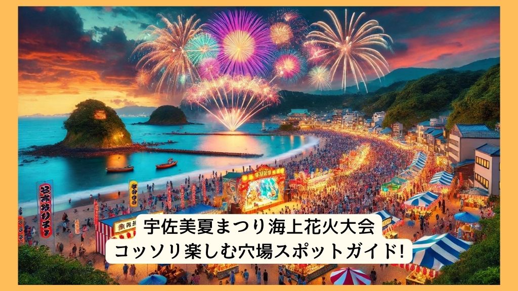 宇佐美夏まつり海上花火大会 2024年をコッソリ楽しむ穴場スポットガイド!交通規制・渋滞・駐車場対策も！